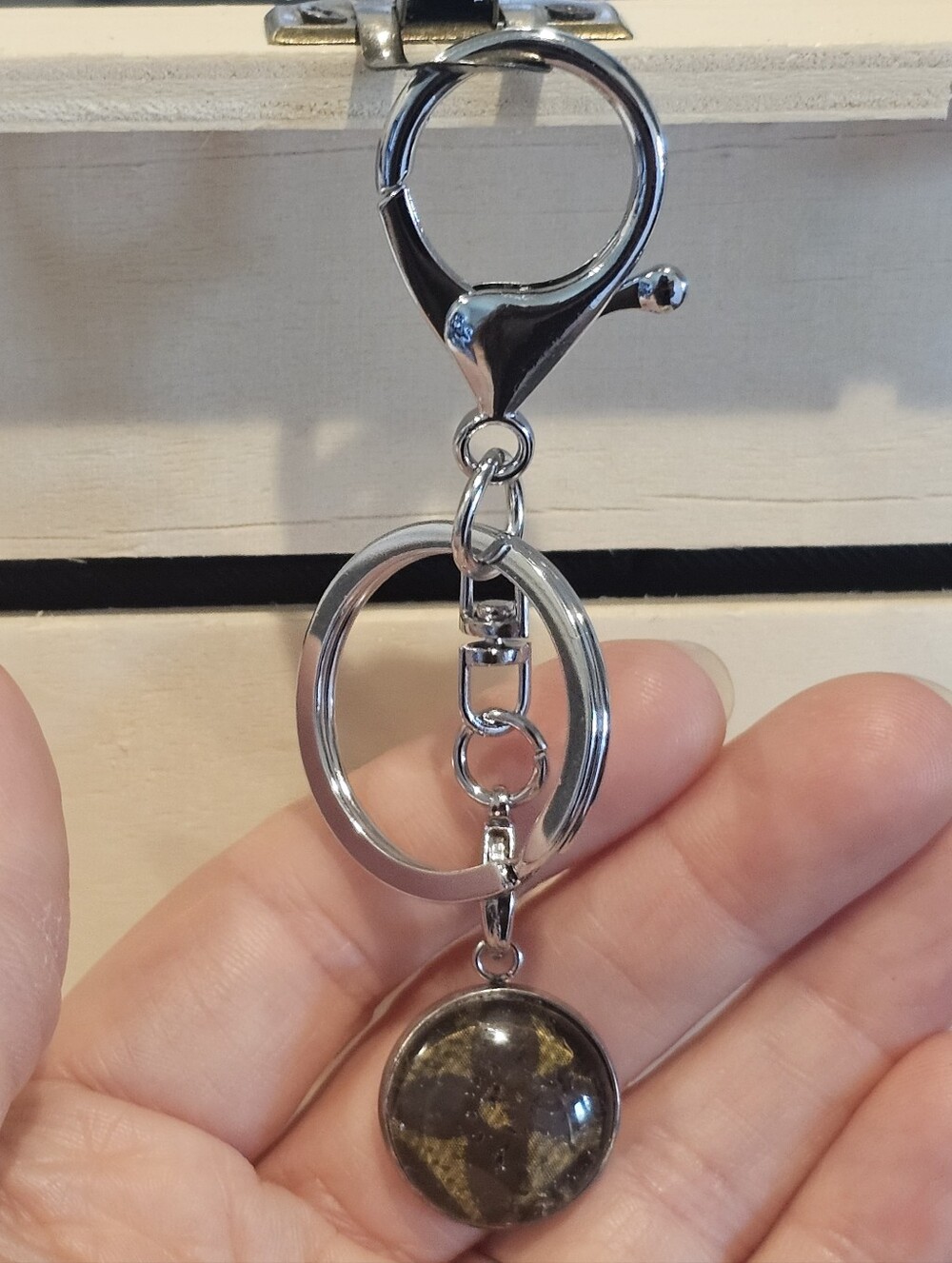Louis Vuitton Piece In Pendant On Keychain/Bag Charm